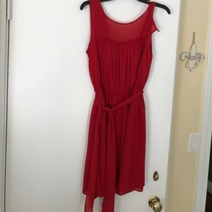 Loft Red Dress